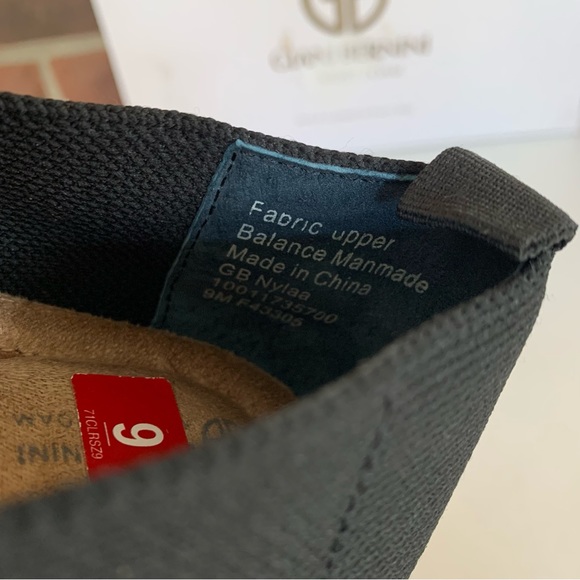 Giani Bernini Womens Nyla Black Knit Memory Foam Slip-On Flats Loafers US 9 M - Picture 7 of 9